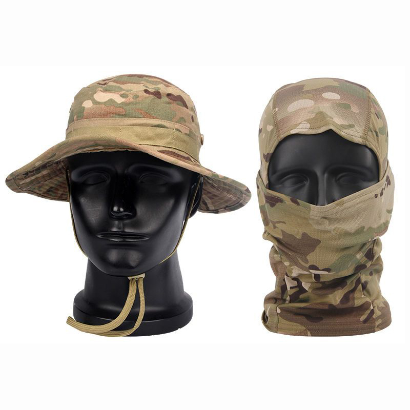 Camouflage Boonie Cap Balaclav - Boonie Hat Tactical recension och pris