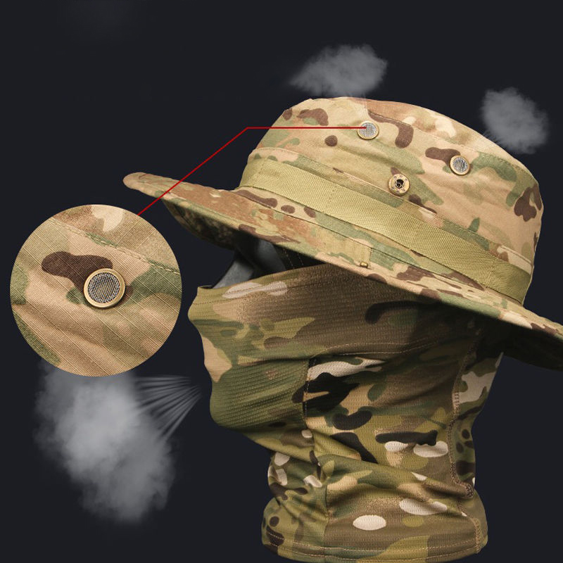 Camouflage Boonie Cap Balaclav - Boonie Hat Tactical recension och pris