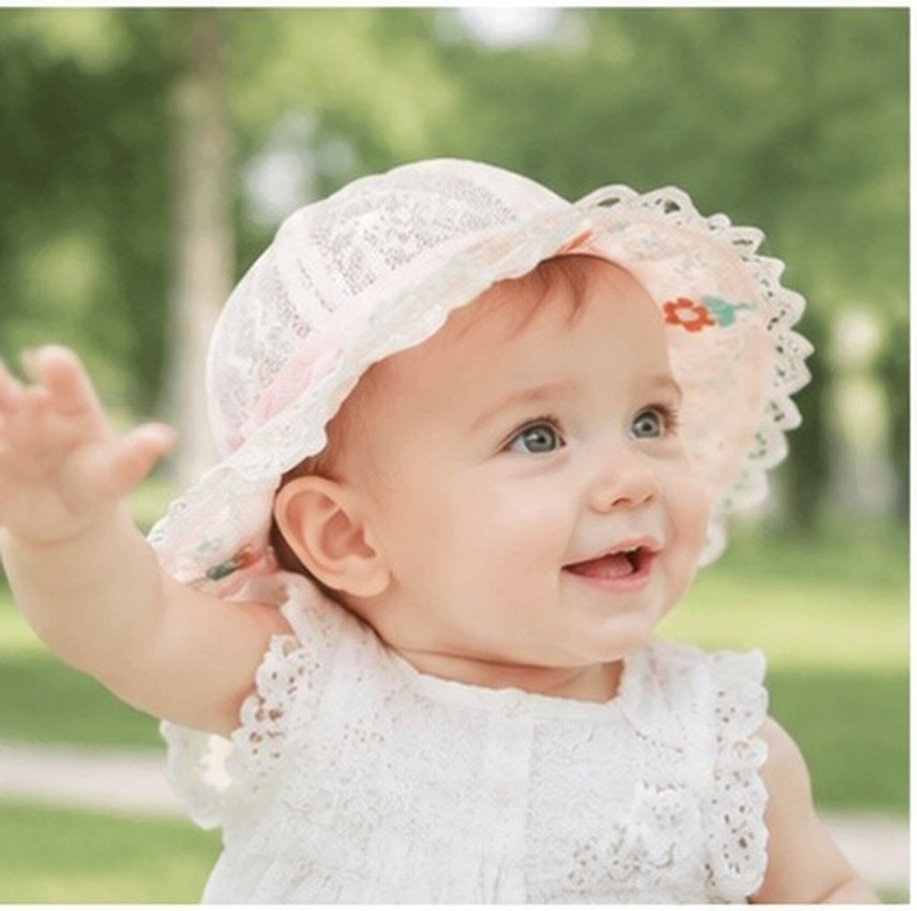 Baby Girl Wide Brim Breathable - Sun Hat Wide Brim recension och pris