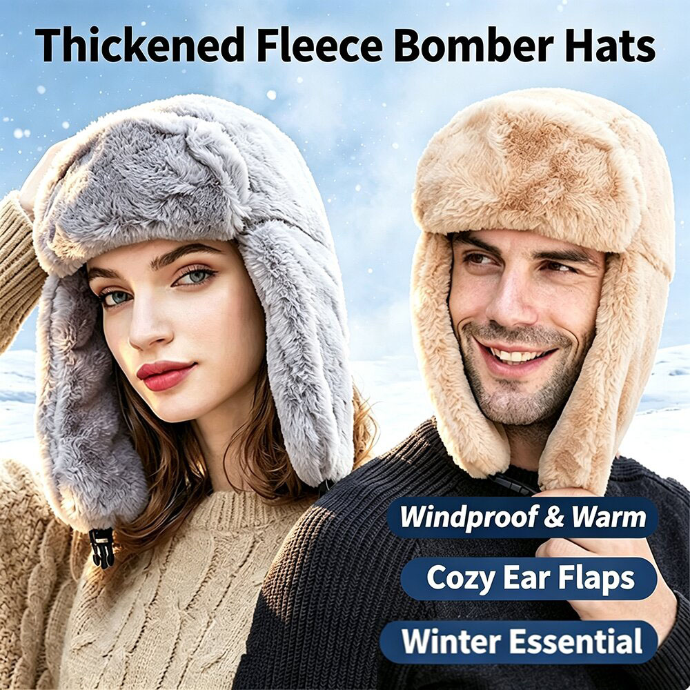Unisex Thick Plush Trapper Hat - Trapper Hat Ear Flap recension och pris