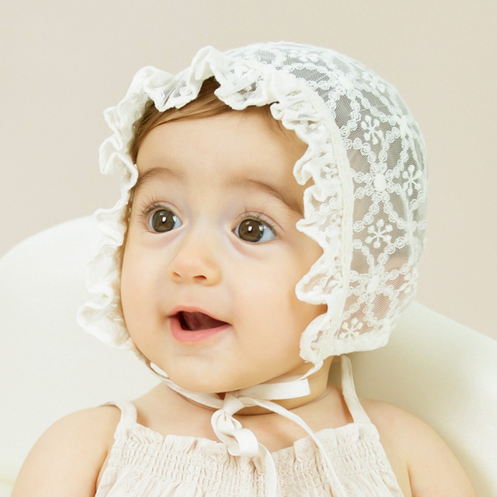 Baby Straw Sun Hat Wide Brim B - Sun Hat Wide Brim recension och pris