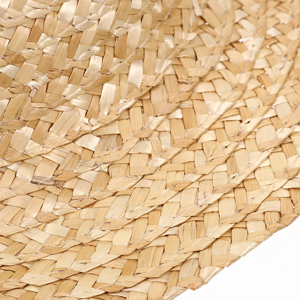 Kids Woven Straw Sun Hat for B - Sun Hat Wide Brim recension och pris
