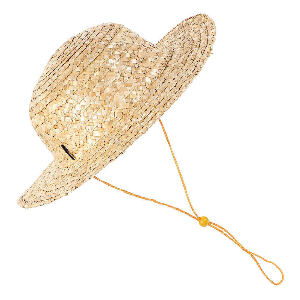 Kids Woven Straw Sun Hat for B - Sun Hat Wide Brim recension och pris