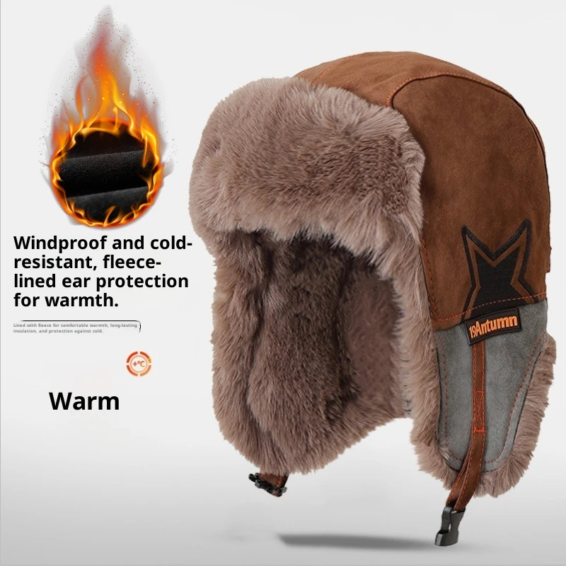 Unisex 3-in-1 Winter Trapper H - Trapper Hat Ear Flap recension och pris