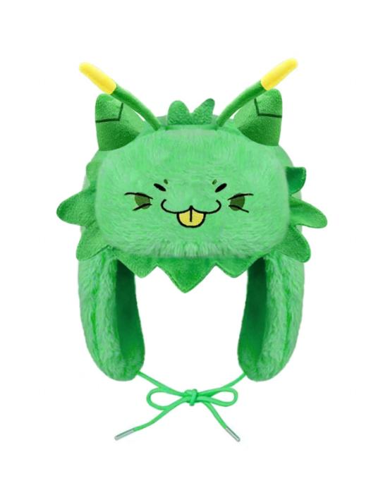 Cute Green Dragon Plush Trappe - Trapper Hat Ear Flap recension och pris